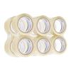 AmazonBasics Packing Tape, Perfect for Packaging, Shipping, Moving, and Storage, Clear, 51mm X 55m, 0.069mm Thick (12 Rolls)