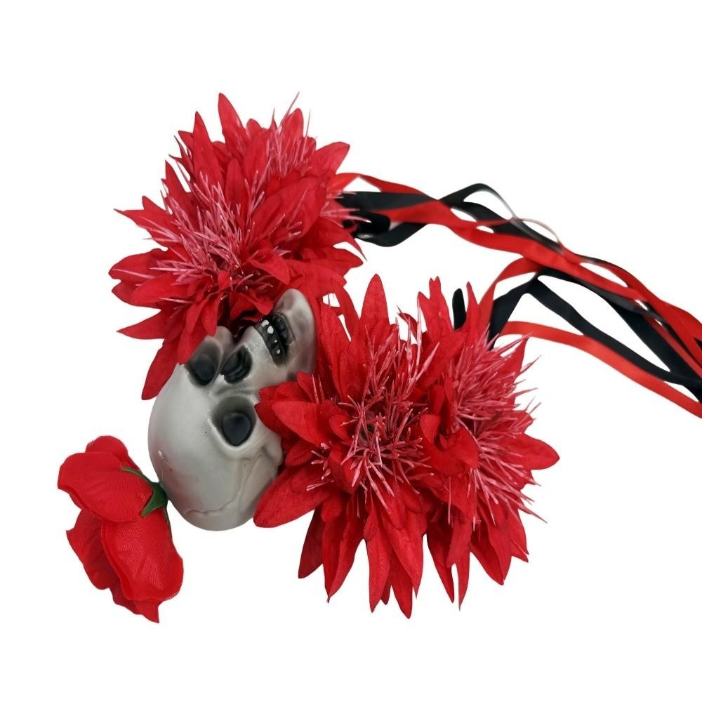 Scary Flower Halloween Headband Simulated Flower Halloween Flower Hairband Girls
