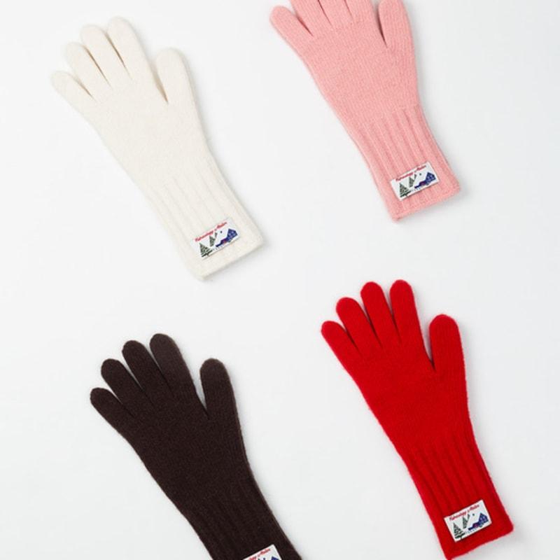 Fabricology Wool Finger Hole Gloves_4color