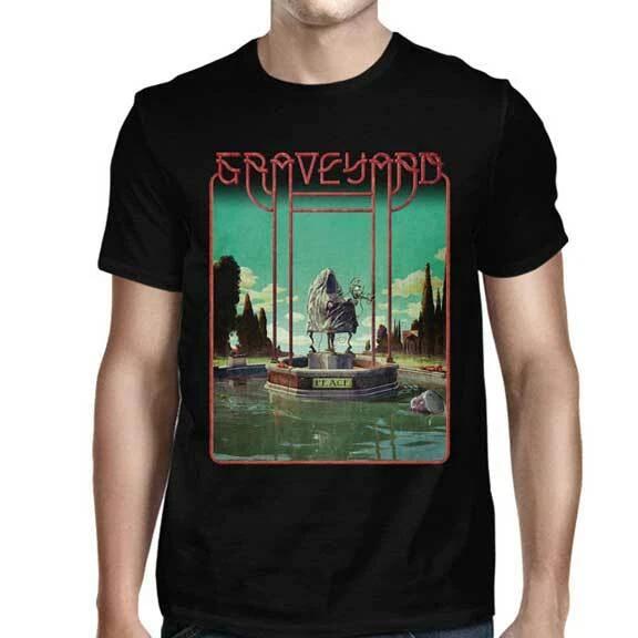 GRAVEYARD Peace Black T SHIRT S-M-L-XL-2XL New Official JSR Merchandise