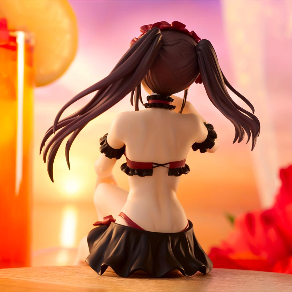 DATE A LIVE Tokisaki Kurumi Figurki i Statuetki Anime | Ozdoby do Wystroju Domu | Prezenty Festiwalowe i Kolekcjonerskie