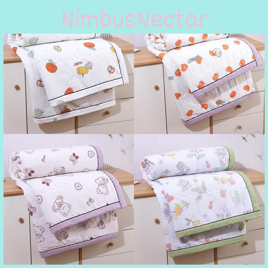 Blasenbaumwolle Sommerdecke mit maschinenwaschbarem, weichem Stoff für Studentenwohnheim Schlaf