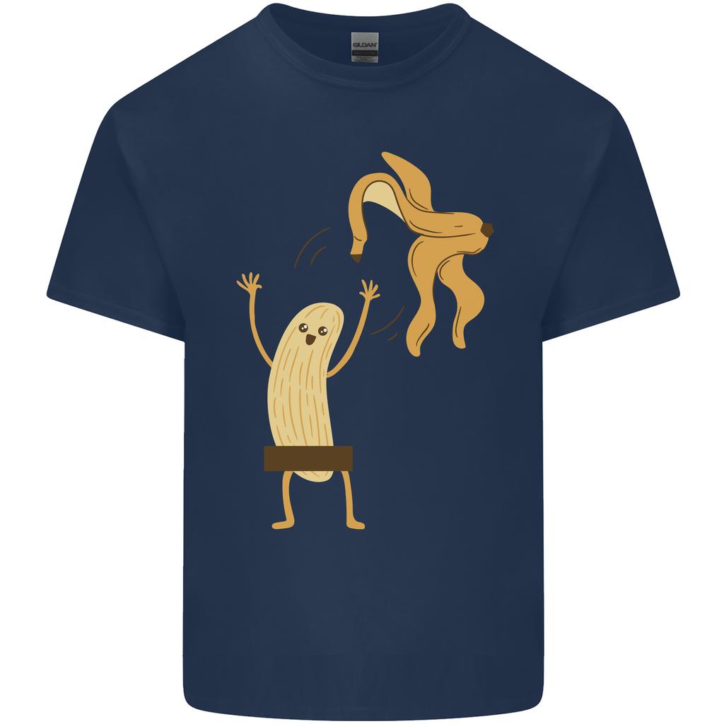 Get Naked Censored Banana Funny Unisexs Light Cotton TShirt