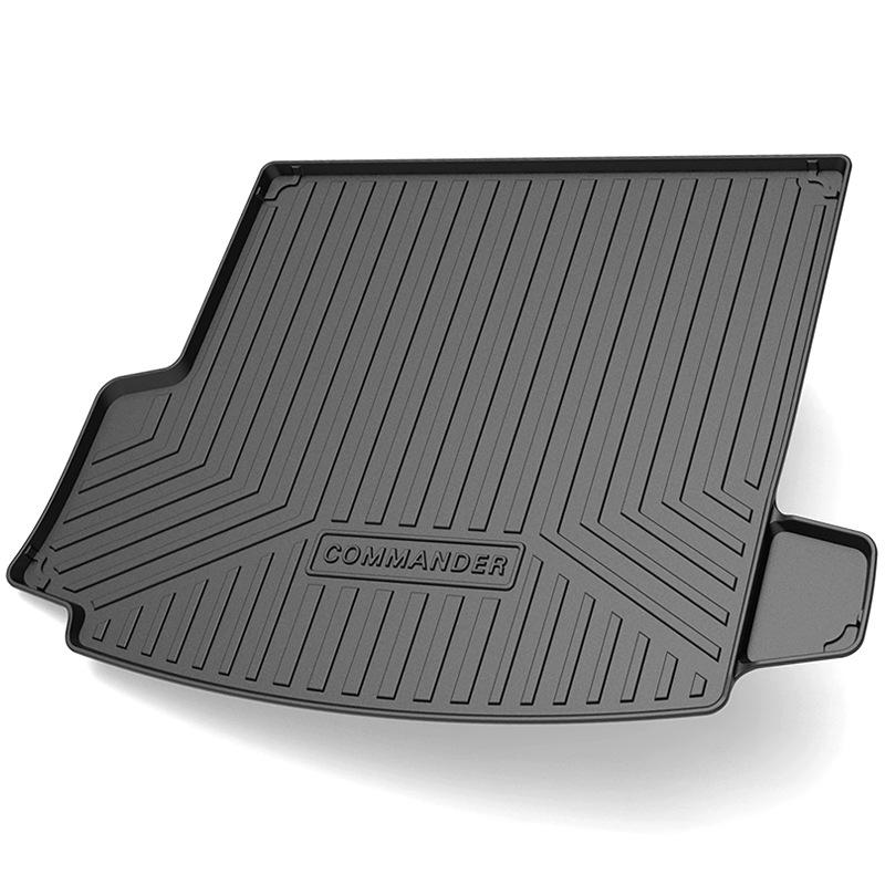 Grand Commander Trunk Mat: TPE Tail Box Liner for Car Decor