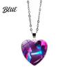 Cute Heart Pendant Korean Pop Hunters Necklace Anime Merchandise Skin-friendly
