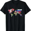All Countries Flags Of The World 287 Flag International T Shirt