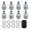 Heavy Duty Fuels Rail Ball Tube Fixing Kit For Engine High Pressure Applications With 8 Seal And Installation Tool