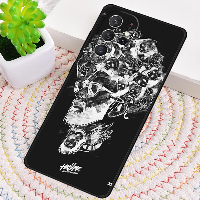 Hajime MiyaGi Andy Panda Silicone Phone Case For Samsung Galaxy note 10 pro S26 S25 S24 S23 S22 S21 Plus S25Ultra Capa Cover