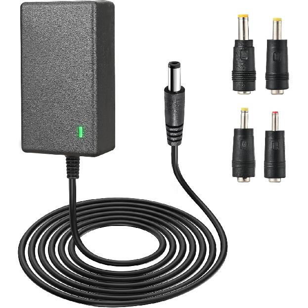 Зарядное устройство 15 В 1 А для автомобильного пускового устройства, блок питания 15 В 1 А~1,5 А для пикового тока 450 А 500 А 600 А 800 А 1000 А, бустер автомобильного аккумулятора, пусковое устройство, совместимое