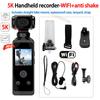 5K 4K WiFi 1080P Camera 270 Rotatable Mini Camcorders Outdoor Sports DV With Waterproof Case Video Recorder Camcorder Cam