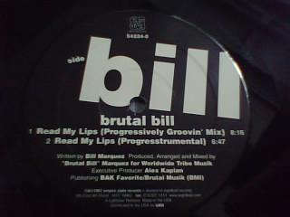 

12inch Record BRUTAL BILL - I Know 542340 Empire State Re 1997 US Dance & Electronica Used
