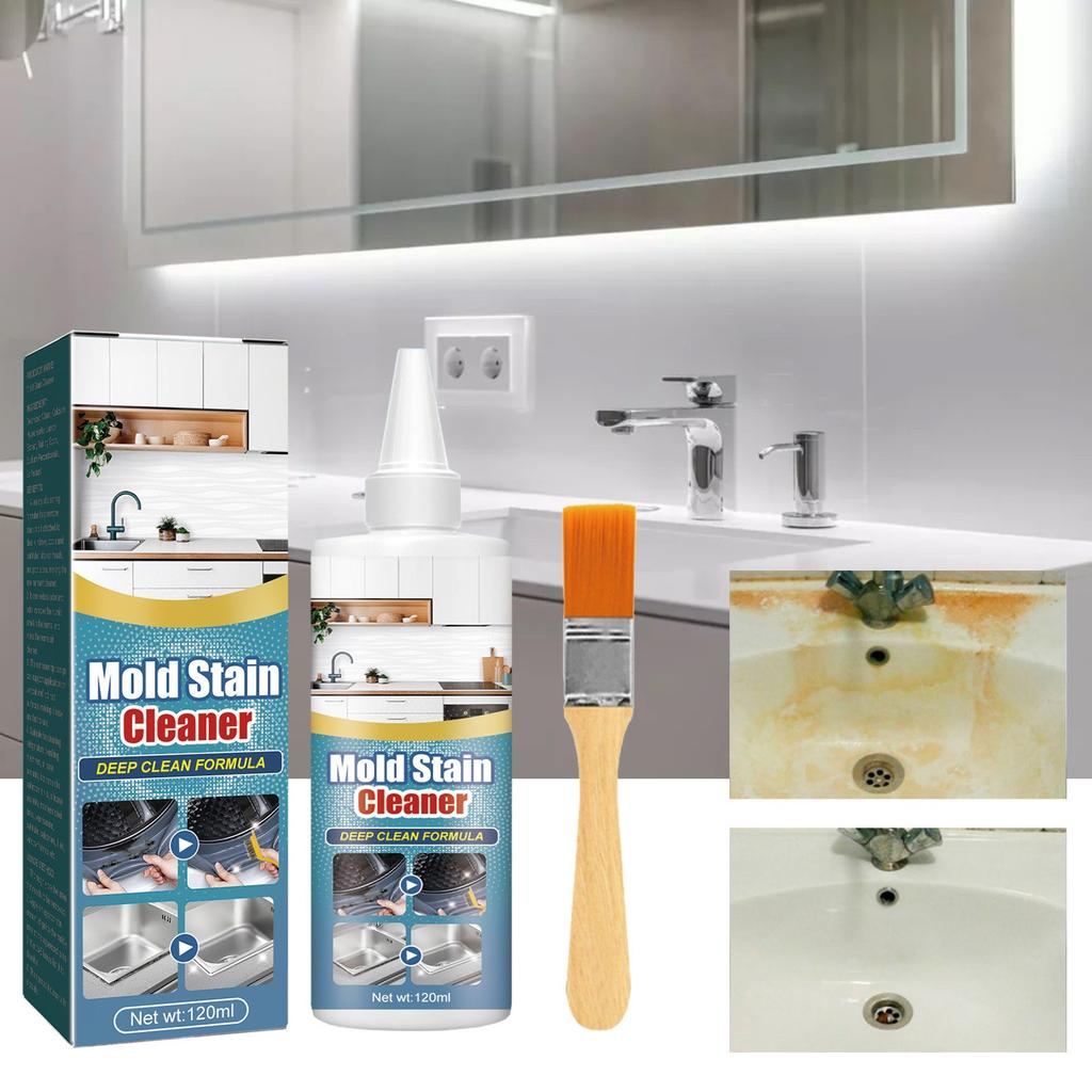 Household Mold Remover Gel Ceramic Tile Pool Bathroom, Kitchen, Wall Anti-Mildew Gel, Detergent, Mold Stain Cleaner 120ml