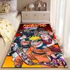 Naruto Anime Carpet Featuring Team 7 Characters and Vibrant Design Suitable for use as an anti-slip for living room bedroom sofas