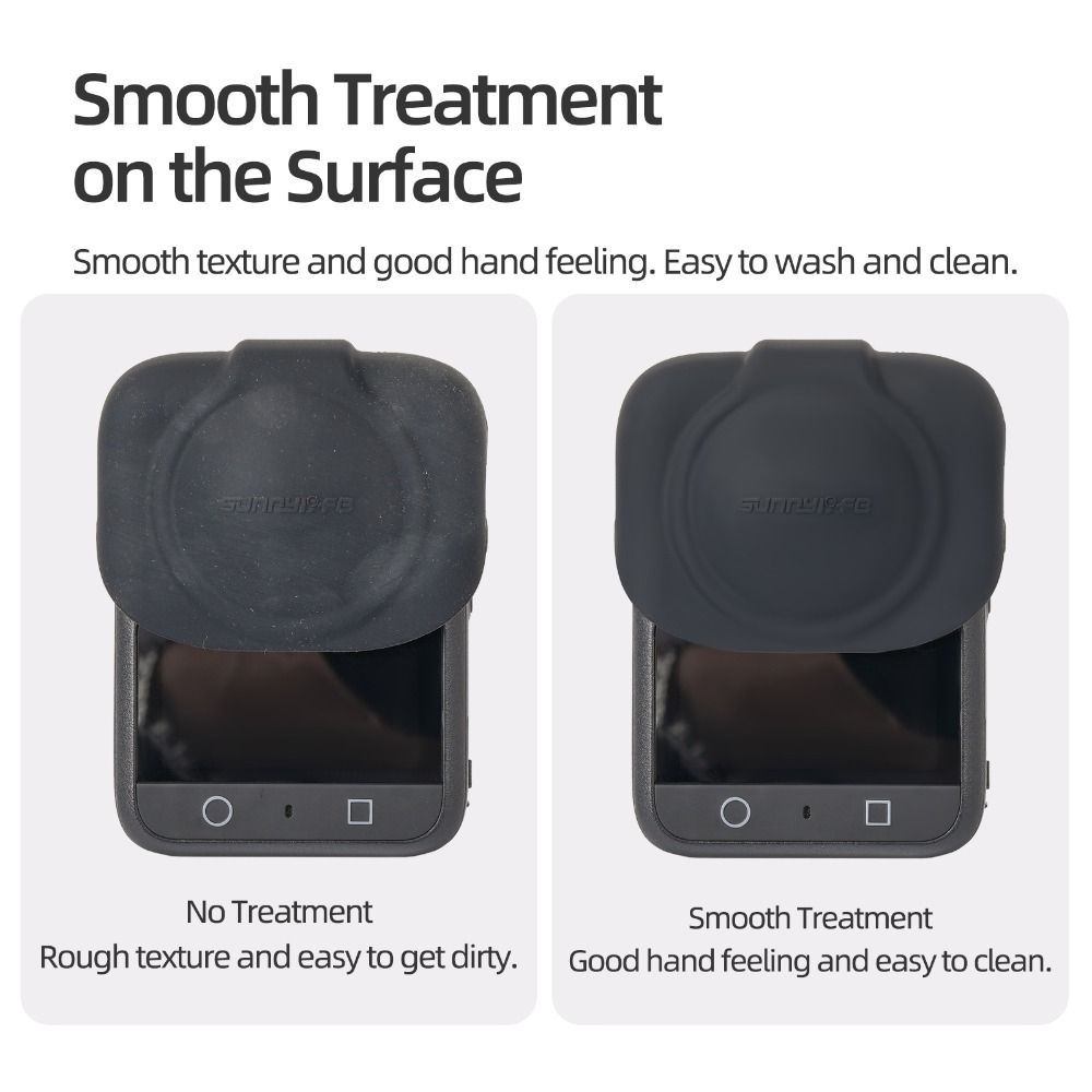 Silicone Lens Cap Anti-Scratch Lightweight Lens Protector Shockproof Durable Lens Protective Cover for DJl Osmo 360