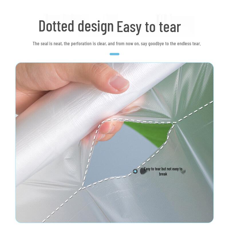 CHAHUA Thickened Perforated Roll Food Storage Bags
