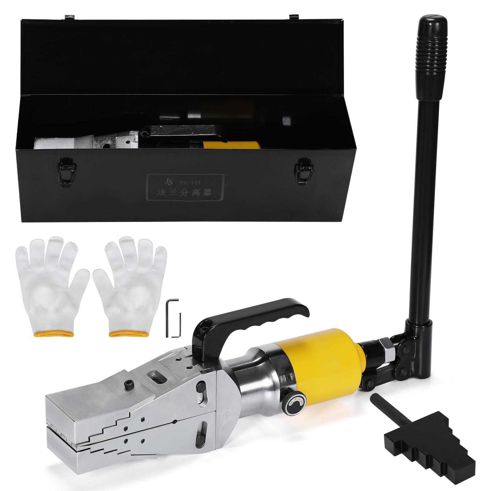 14T Manual Hydraulic Flange Splitter Anti-Slip Pipeline Spreader Splitter Shockproof For Pipe Line Repair & Replacement