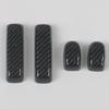 For Honda Odyssey   Car Interior Seat Adjustment Switch Button Covers ABS Frame Accessories Decoration Stickers 4PCS