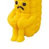 Mini Resin Fruit Figurine Fake Banana Pineapple Cucumber Pear Cone Fruit Model with Cute Grievance Expression for Micro Fairy Garden Accessory