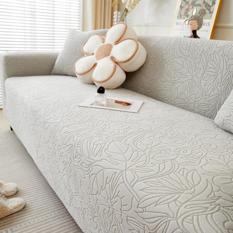 New All inclusive Sofa Cover Universal Set Suitable for All Seasons Anti Cat Scratch Leather Sofa Cover with Cover Cloth