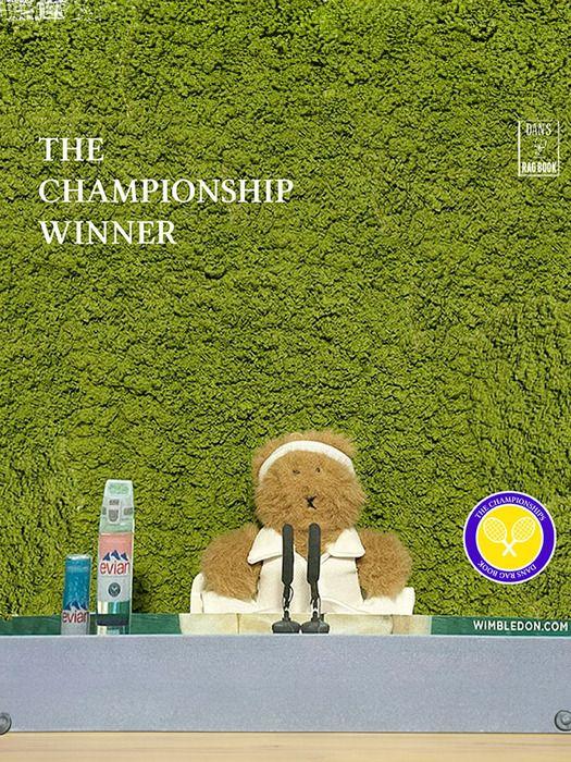 

GREYMANSION Tennis Player Tennis Bear