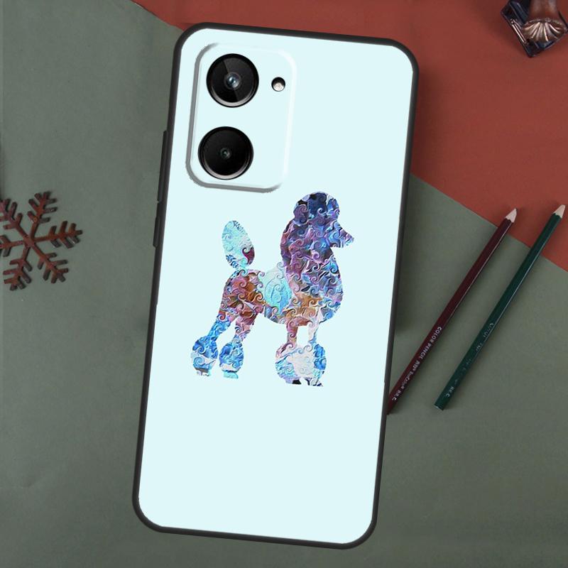 Poodle Dog Cartoon Case For Realme C75 C65 C67 C71 C63 C61 C55 C51 C53 C35 11 12 13 14 15 Pro Plus GT6 GT7 Pro