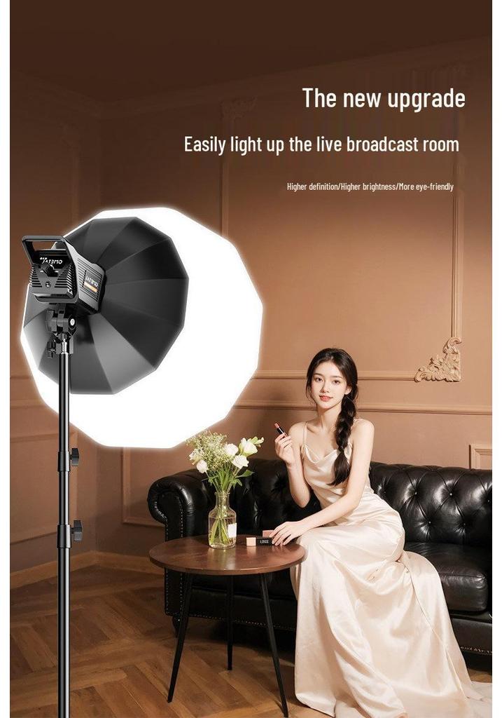 LED Studio Lighting for Live Streaming, Photography, and Portraits