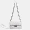 High-end Diamond-patterned Chain Small Square Bag, Stylish Crossbody Shoulder Bag and Handbag