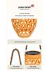 Woven Bamboo Solar Lantern: Waterproof Outdoor Decorative Hanging Lamp for Garden and Courtyard