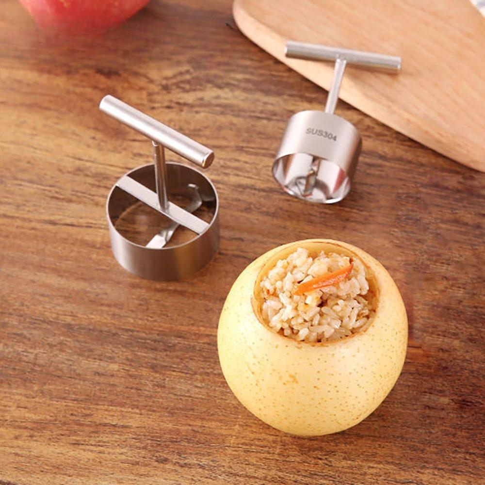 1PC 304 Stainless Steel Material, Fruit Punch, Pear Dig, Vegetable and Fruit Punch, Steamed Apple Meat, Fruit Dig