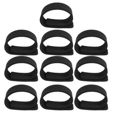 10pcs Fishing Rod Belt Ties Stretchy Straps Fishing Tackle Ties Cable Bait Casting Spinning Fly Rod