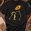 You Are My Sunshine T Shirt Cute Dog Sunflower Graphic Print Short Sleeve Casual Tee Gift For Dog Mom Sunflower Lovers Y2k Top