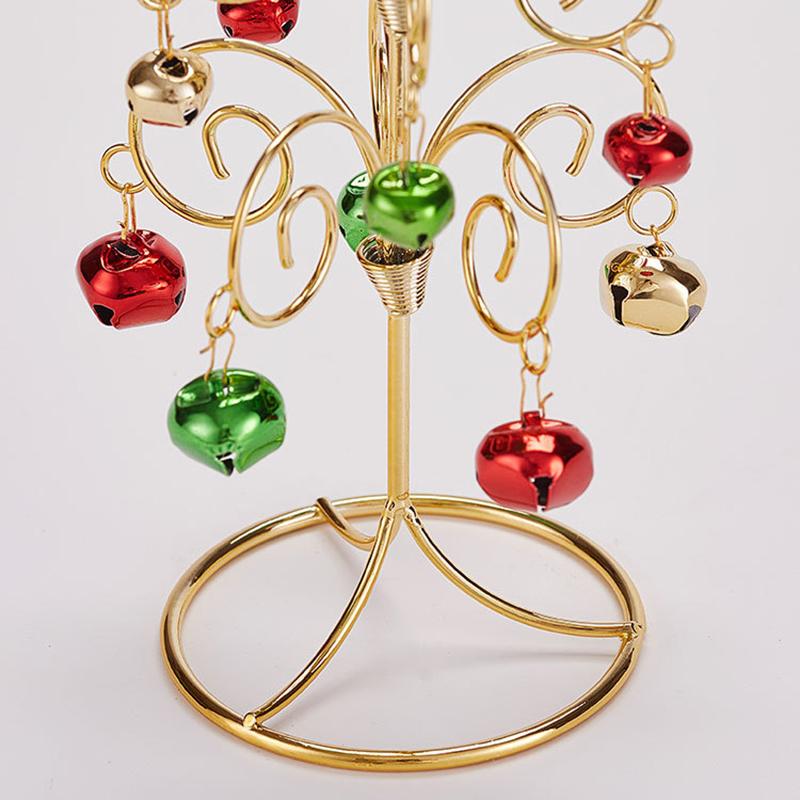 Železná krajka Vánoční stromek Mini se zvonkem Hvězda Stolní ozdoba Ozdoba Nový rok Štědrý večer Dárek Oslava Párty Vánoce 2026