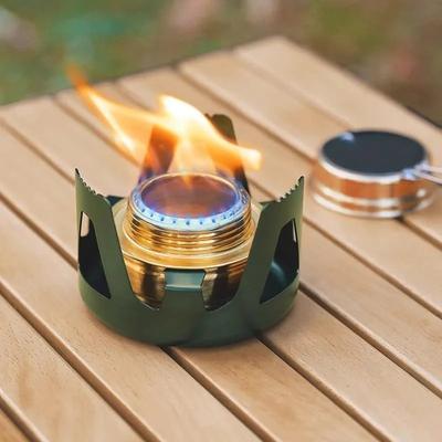 Mini Barbecue Camping Gear Alcohol Stove Outdoor Furnace Portable Accessories Camp Cooking Supplies Hiking Sports Equipment