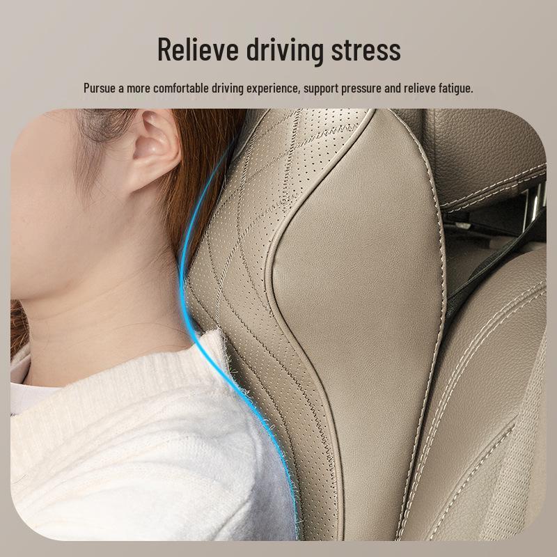Geely Galaxy L6/L7 Headrest & Lumbar Support Pillow for Neck Protection, with Matching Cushion & Blanket