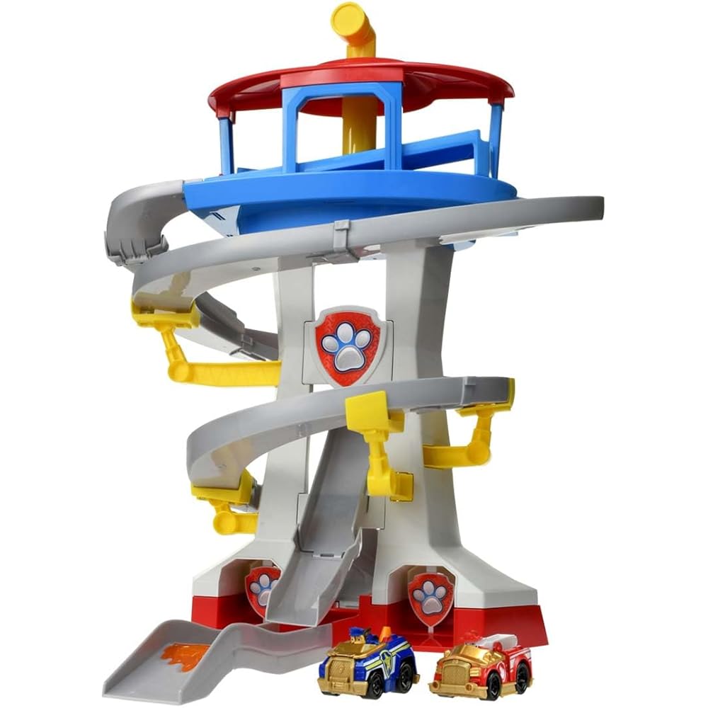 

Takara Tomy Paw Patrol DX Paw Station Playset with Interactive Features and Accessories