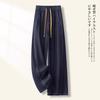 Women's Spring/Summer 2025 Wide-Leg Denim Jeans - Casual, Loose, Thin Style, Blue