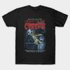 Men Black Print T-shirt Night Of The Creeps, Vintage, Cult Classic No-Cut Transfer Paper Print Cotton Tshirt