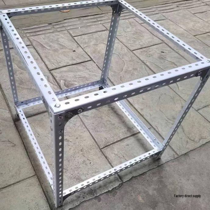 Universal Cage Rack: Suitable for Birds, Pigeons, Rabbits, Chickens, and Pets with Adjustable Angle Iron Shelves and Modular Design for Versatile Use.