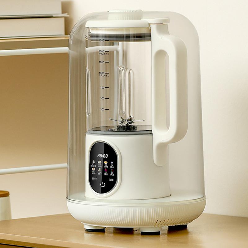 Intelligent Electric Blender 1500ML large Capacity Soybean Milk Machine Touch Screen Control Multi-function Cooking Machine
