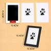 Pet Paw Print Ink Pad Wash Free Paw Print Maker for Dogs Cats DIY Puppy Footprints Souvenirs Pet Photo Album Souvenir Making Set