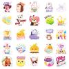 50 Niedliche Cartoon-Muster Text Kombiniert mit Schüler-Belohnungsstickern Gemischte Sticker