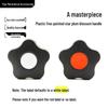 Plastic Five-Star Handwheel with Copper Core Threaded Rod