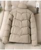 Vertical Collar Down Jacket Short Loose Thickened Cotton-padded Jacket