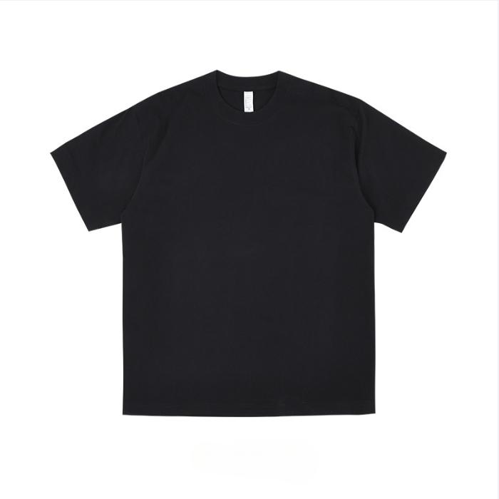 

Летняя мужская футболка из чистого хлопка с круглым вырезом, однотонные простые футболки S