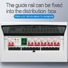 Single Phase Energy Meter Din Rail Electricity Usage Monitors AC50-300Volt 0-100A Voltmeter Ammeter Watt Kwh