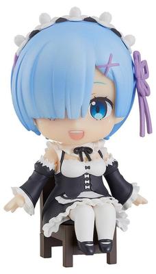 Nendoroid Swacchao Re:ZERO -Starting Life in Another World- Rem, nicht maßstabsgetreue, bewegliche Figur aus bemaltem Kunststoff, hellblau, G12665