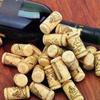 50Pcs Printed Wine Corks Stopper Reusable Sealing Wood Lid Cap Wine Bottle Stopper For Bottle Bar Tools Kitchen Accessories