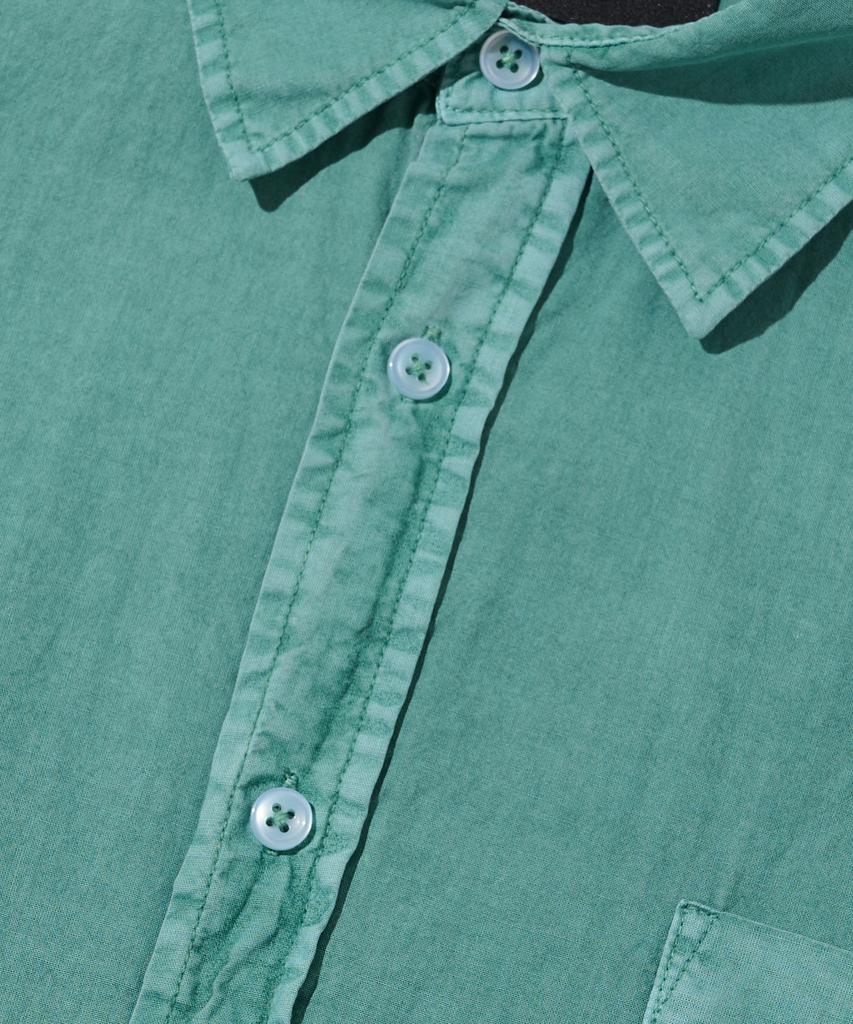 CARGOBROS Cb Pigment Short Sleeve Shirt (Green)