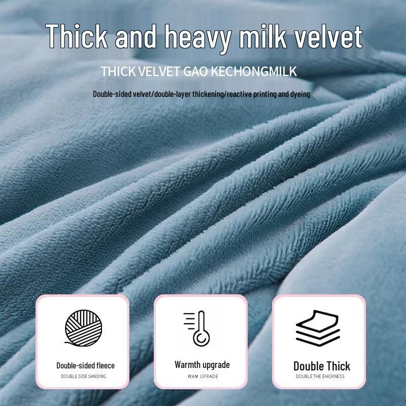 Plush Winter Duvet Comforter - Single Bed