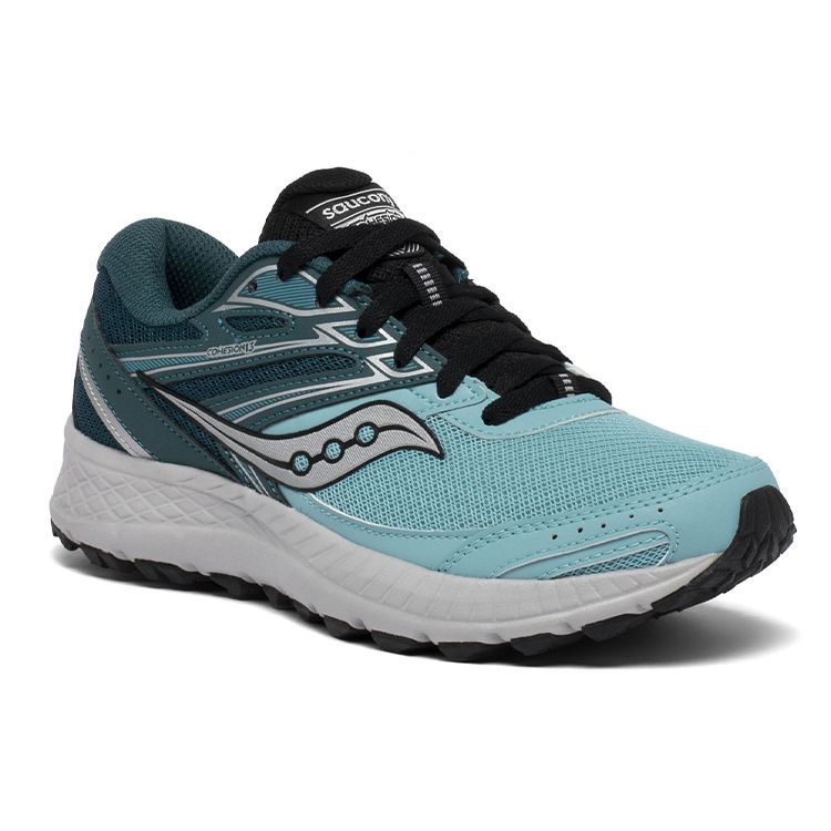SAUCONY Cohesion 13 TR Comfortable Mesh Slip-Resistant Shock Absorbing Durable Lightweight Low-Top Trail Running Shoes Women Sneaker S10563-3